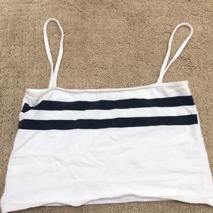 Brandy Melville low cut cropped tank